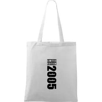 Nákupní taška Limited edition 2005 pruh - Taška bavlněná - 42 x 38 cm ( Bílá )