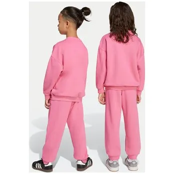 adidas Tepláková souprava JY1152 Růžová Loose Fit 3_4Y