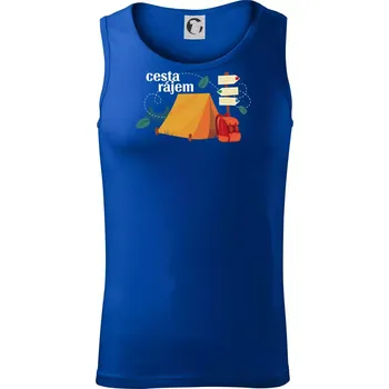 Cesta rájem - Tílko pánské Core - S ( Královská modrá )