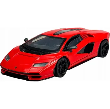 autíčko WELLY LAMBORGHINI COUNTACH LPI 800-4 ČERVENÝ 1:24 NOVÝ KOVOVÝ MODEL 24114