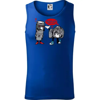 Nemůžu bez tebe být foto - Tílko pánské Core - M ( Královská modrá )