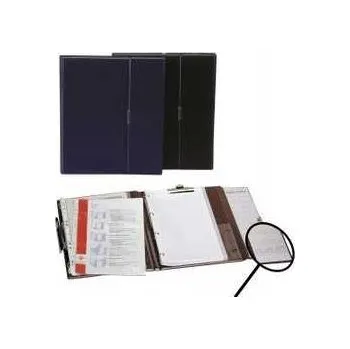 Konferenční desky, A4, koženka, PANTAPLAST "Optimus", tmavě červené,rychlé dodání