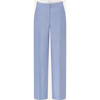 Tiger Of Sweden Dámské Marlene Kalhoty Irit Se Lnem, tmavě...