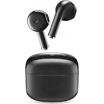 Sluchátka Sluchátka do uší CELLULARLINE Swag černá Music Sound Bluetooth až na 20 hodin