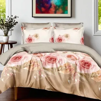 Povlečení Povlečení GERAN PINK ROSES 7-dílná sada 140x200 cm