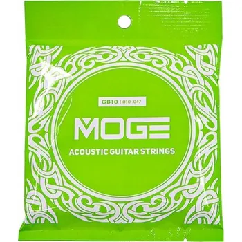 Příslušenství pro strunný nástroj STRUNY PRO AKUSTICKOU KYTARU LEVNÉ DOBRÉ MOGE GB10 Extra Light 10-47