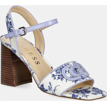 Dámské sandále Sandály Guess GANIKA2 fialová barva, FLJGA2 FAP03 FLJGA2.FAP03.BLUE 00X, EUR 37
