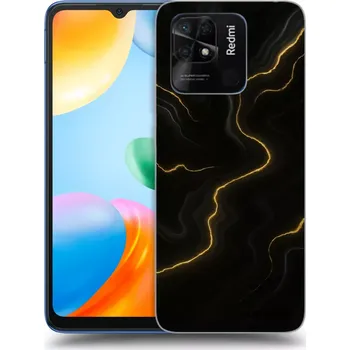 Pouzdro na mobilní telefon Picasee silikonový průhledný obal pro Xiaomi Redmi 10C - Thunder