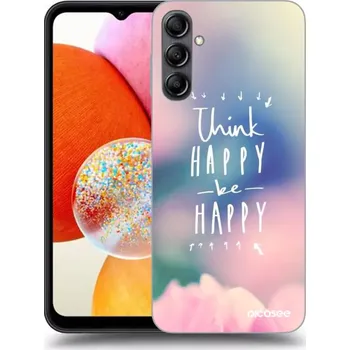 Pouzdro na mobilní telefon Picasee silikonový průhledný obal pro Samsung Galaxy A13 5G - Mysli pozitivně!