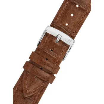 Kožený řemínek Morellato Tiglio 5673D74.040 M, hnědý, ekokůže - 18 mm