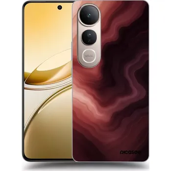 Pouzdro na mobilní telefon Picasee silikonový černý obal pro Vivo V50 Lite 5G - Rouge