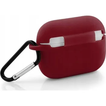 Příslušenství pro sluchátka Pouzdro na sluchátka pro Apple AirPods Pro, bordó, BOX