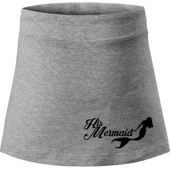 Dámská sukně His Mermaid - Sportovní sukně - two in one - S ( Tmavě šedý melír )