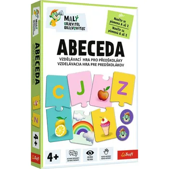 Desková hra TREFL Hra Malý objevitel Abeceda vzdělávací společenská hra | 224228