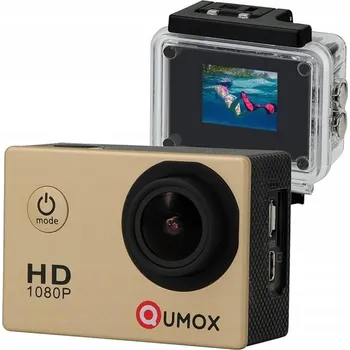 IP kamera SPORTOVNÍ VODOTĚSNÁ KAMERA do 30 metrů QUMOX SJ4000 ZLATÁ SADA DRŽÁKŮ