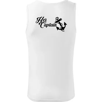 Pánské termoprádlo Her captain - Tílko pánské Core - XL ( Bílá )