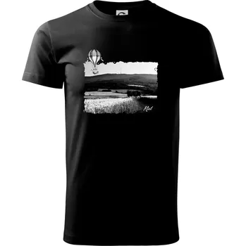 Retro Kleť - Triko extra velké (5-8XL) - 7XL ( Černá )