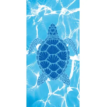 Rychleschnoucí plážová osuška / deka z mikrovlákna 150x210 cm - Velká koupelnová osuška H70