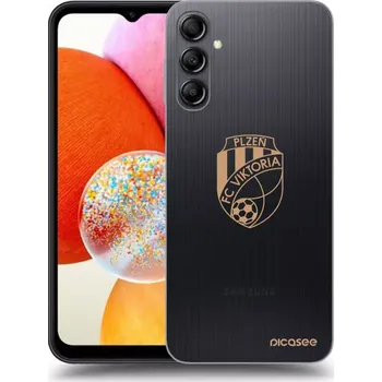 Pouzdro na mobilní telefon Picasee silikonový průhledný obal pro Samsung Galaxy A13 5G - FC Viktoria Plzeň I