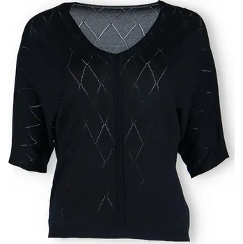 Dámská halenka Halenka kr. rukáv SEVENDAY 8064 barva: černá