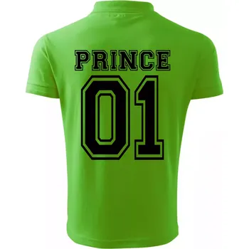 Pánská košile Prince 01 - Polokošile pánská Pique Polo 203 - 4XL ( Apple Green )
