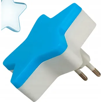 Lampička Noční lampa Alinco modrá