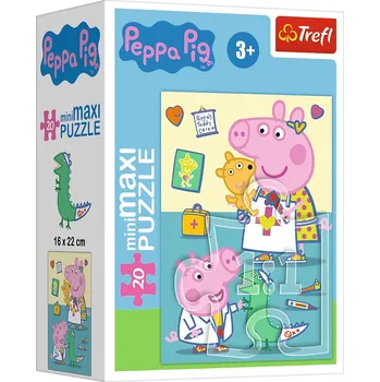 Trefl Puzzle 20 dílků Minimaxi Puzzle 20 dílků prasátko Pepa