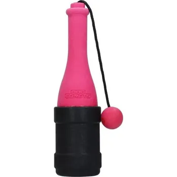 Hračka pro psa Hračka DOG COMETS TPR guma - Bobber plovoucí láhev růžová 23cm (DOPRODEJ)