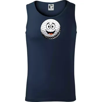 Parové triko - Golfová hůl a míček - Tílko pánské Core - 2XL ( Námořní modrá (velmi tmavá - téměř černá) )