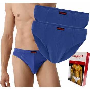 Slipy Pánské slipy ATLANTIC 2-BALENÍ pohodlné SPORTOVNÍ slipy ECP-001 M denim