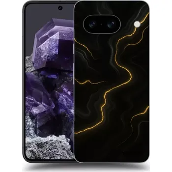 Pouzdro na mobilní telefon Picasee silikonový černý obal pro Google Pixel 8 - Thunder