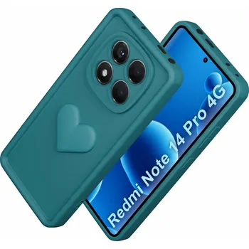 Pouzdro na mobilní telefon Zadní Kryt KrainaGSM pro Xiaomi Redmi Note 14 Pro 4G zelený