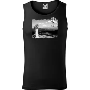 Retro Kralický Sněžník - Tílko pánské Core - S ( Černá )