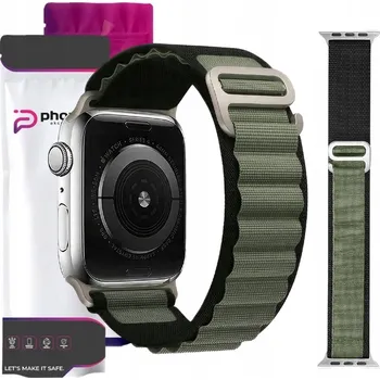 Řemínek na hodinky Řemínek Phoneo pro Apple 25mm zelený