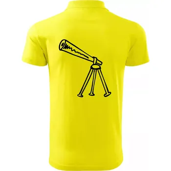 Pánská košile Nebe - Dalekohled - Polokošile pánská Pique Polo 203 - S ( Citrónová )