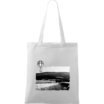 Retro Kleť - Taška bavlněná - 42 x 38 cm ( Bílá )