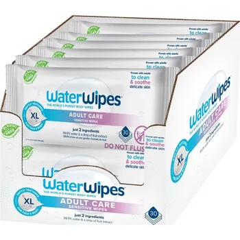 Hygienický ubrousek 12x WATERWIPES Ubrousky vlhčené Body&Intimate 30 ks (360 ks)