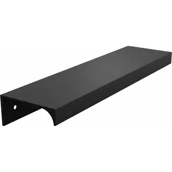 Nábytkové kování NÁBYTKOVÁ ÚCHYTKA NA NÁBYTEK ČERNÝ MAT FE6 148/128 mm