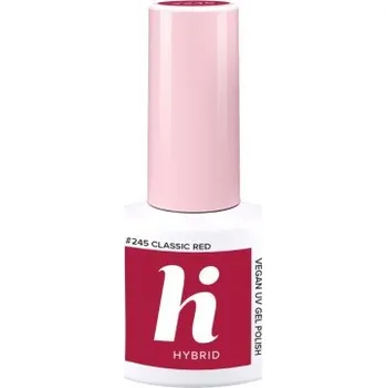 Dekorativní kosmetika Hi Hybrid UV Gel lak Classic Red #245 5 ml