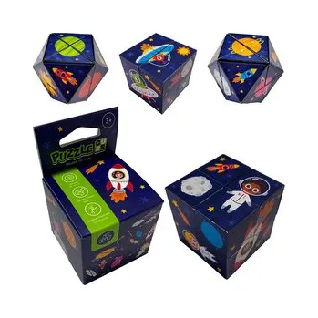 Hlavolam Puzzle Cube-Hlavolam-kostka -hračka-Vesmírný kadet