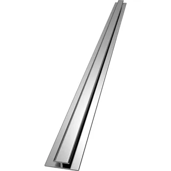 Obklad Aqualine DENIPAN spojovací profil H, 2100mm, chrom DP22CH