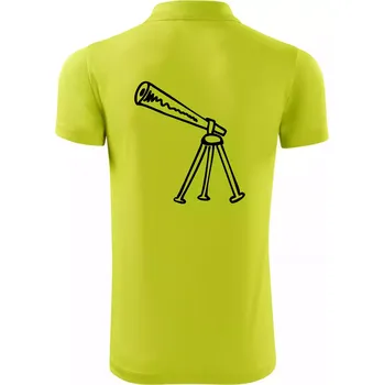 Pánská košile Nebe - Dalekohled - Polokošile Victory sportovní (dresovina) - XL ( Limetková )