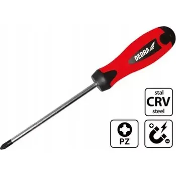 Šroubovák DEDRA šroubovák plochý/křížový PZ3x150mm 06A027