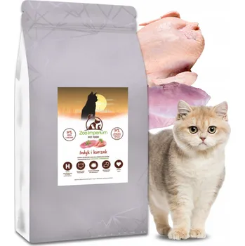Krmivo pro kočku Suché Krmivo pro kočky Zoo Imperium pro vybíravé kočky Krůta a kuře 1,5 kg