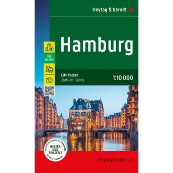 Hamburk 1:10 000 / mapa města