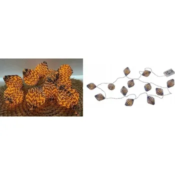 Vánoční dekorace Světelný řetěz MELINERA 210 cm na baterie