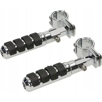 Kočárek OPĚRKY NOHOU NA SPORTOVNÍ KOČÁREK NA RÁM 32-34 mm GUMA CHROM (8371)