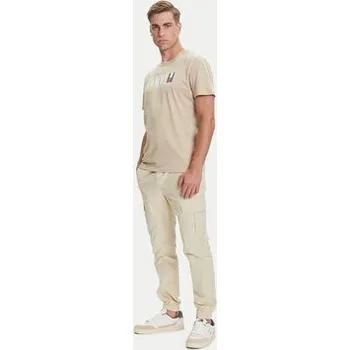 Pánská móda Tommy Jeans Joggers kalhoty Austin DM0DM21791 Béžová Slim Fit 31_32