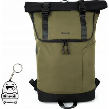 turistický batoh Batoh Himawari na kolečkách do 20 l zelený