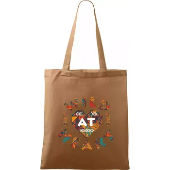 Nákupní taška Wild heart - Taška bavlněná - 42 x 38 cm ( Cappuccino )